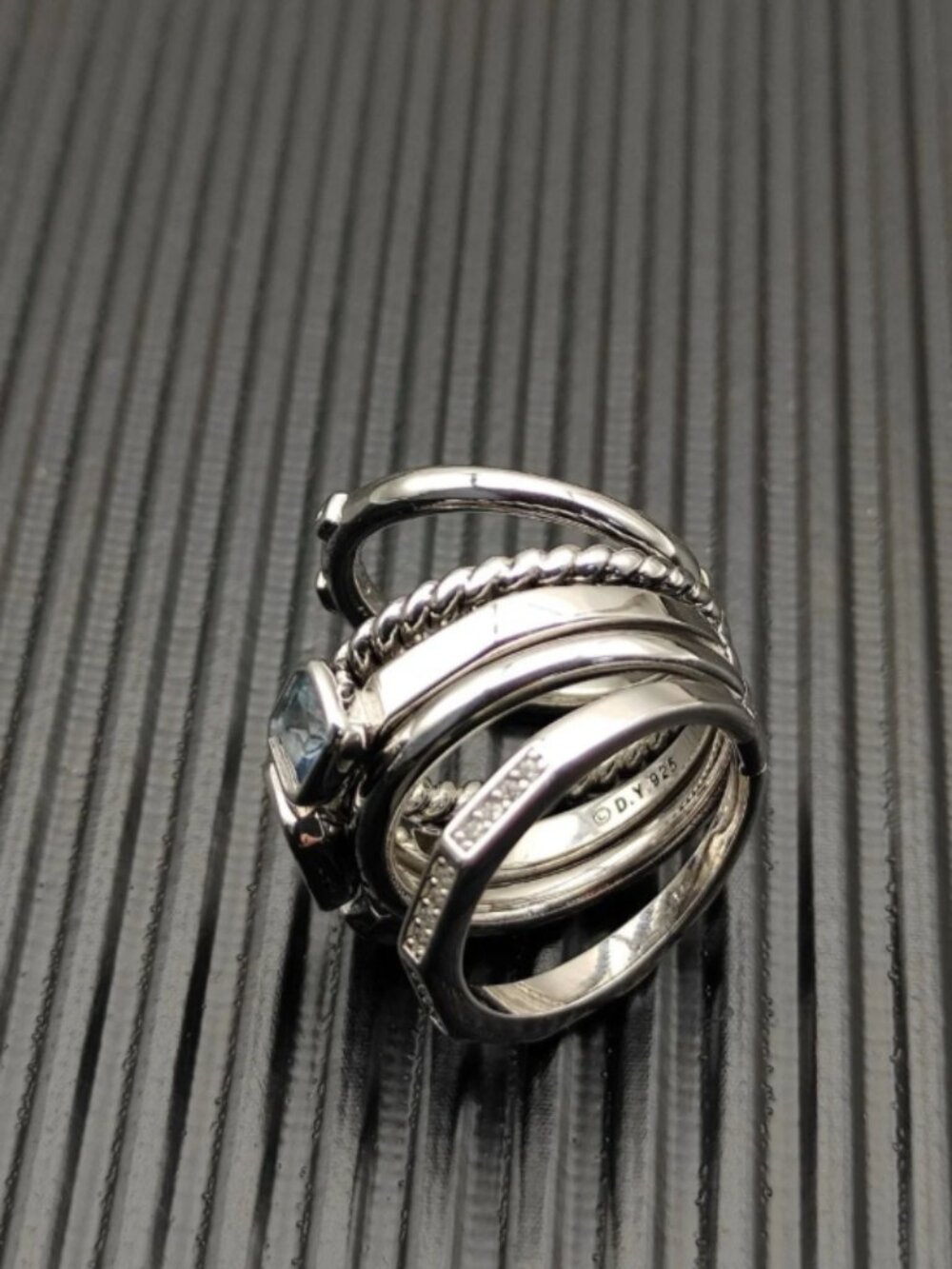 ✨David Yurman five-link ring - Picture 4 of 7